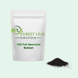 15X Full Spectrum Maeng Da Kratom Extract. As low as $17 per 15 grams with 500 gram purchase!